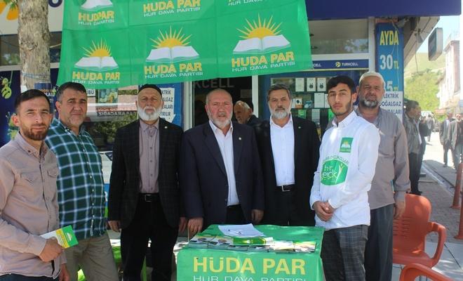 HÜDA PAR GENEL BAŞKAN YARDIMCISI ŞAHİN'DEN STAND SALDIRILARIYLA İLGİLİ AÇIKLAMA