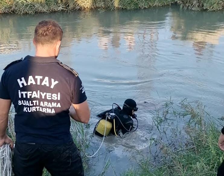 REYHANLI’DA SU KANALINA DÜŞEN VATANDAŞ ÖLÜ BULUNDU