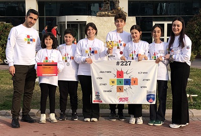 FIRST LEGO CHALLENGE TURNUVASI SANKO OKULLARI ÖĞRENCİLERİ BÖLGE İKİNCİSİ OLDU