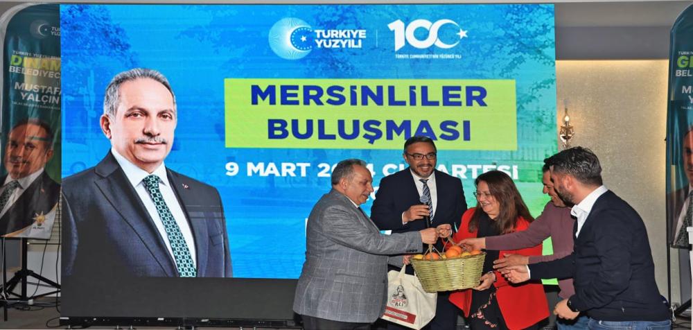 BAŞKAN YALÇIN, MERSİNLİLERLE BULUŞTU