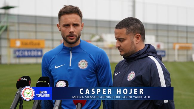 ÇAYKUR RİZESPOR'LU HOJER SORULARI CEVAPLADI