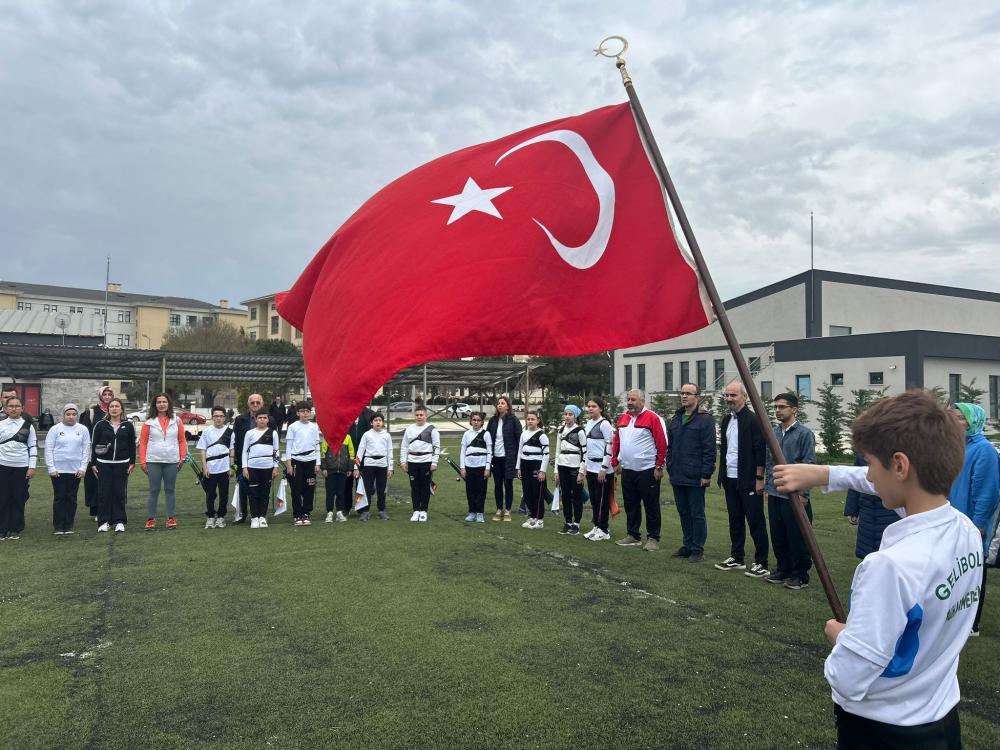 GELİBOLU'DA OKÇULUK İL ŞAMPİYONASI YAPILDI