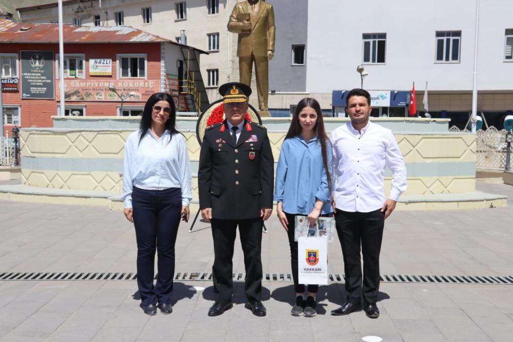 HAKKARİ'DE JANDARMA TEŞKİLATININ 185 YIL DÖNÜMÜ KUTLAMALARI