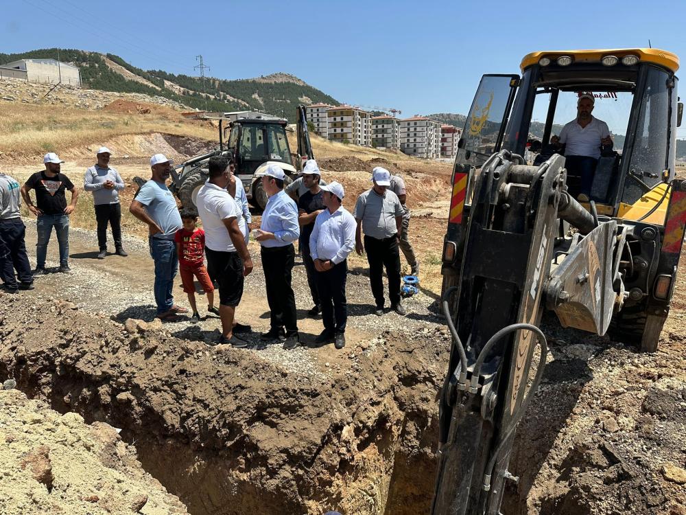 ADIYAMAN BELEDİYESİ KANGRENLEŞEN SU SORUNUNU ÇÖZDÜ 