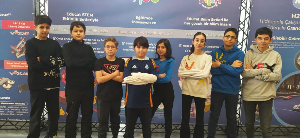 SANKO Okulları, VEX IQ Türkiye Finali’nde Türkiye İkincisi Oldu