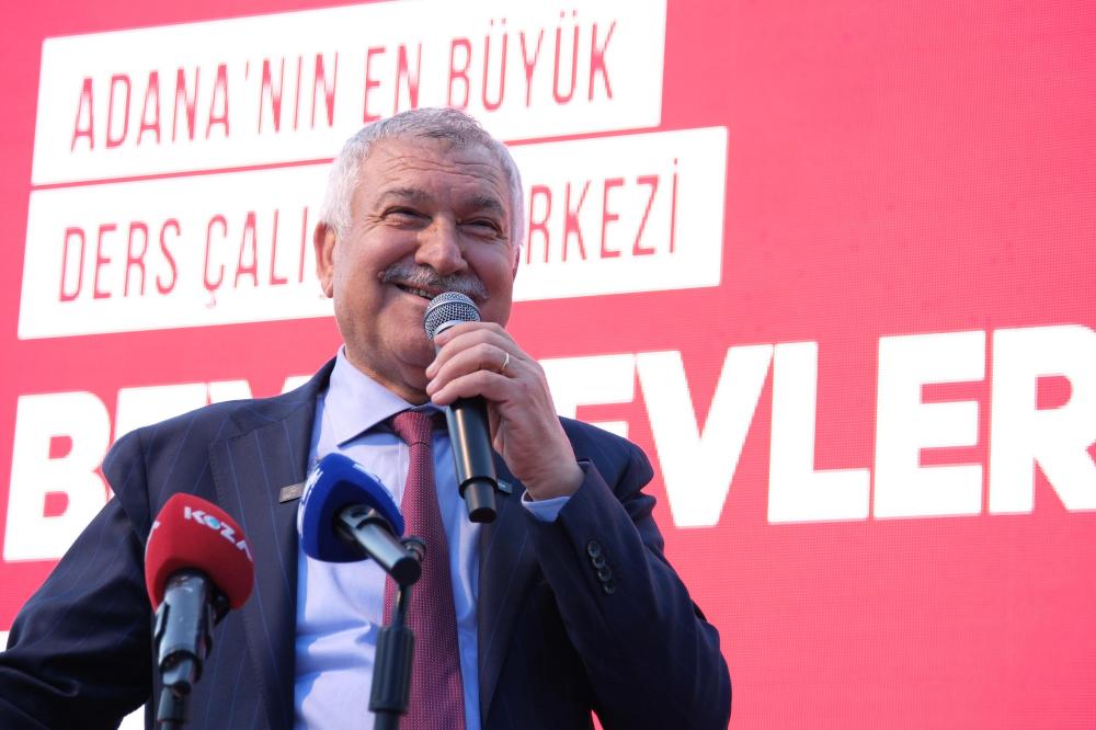 BAŞKAN ZEYDAN KARALAR, BEYAZEVLER KENT KÜTÜPHANESİ’NİN TEMELİNİ ATTI