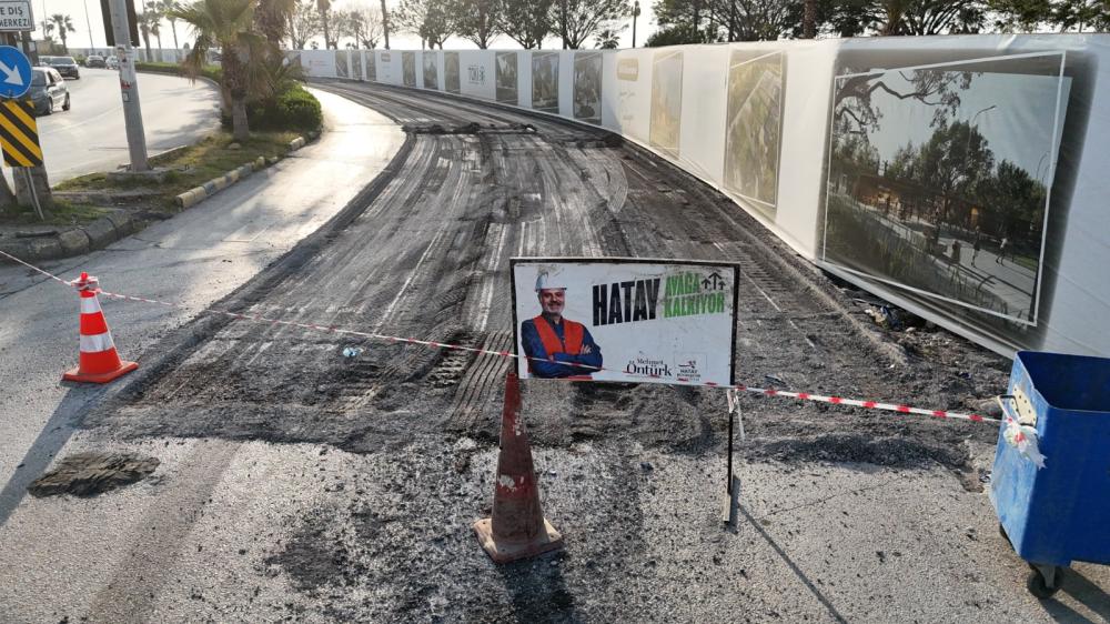 HBB'DEN İSKENDERUN SAHİL BANDINA BETON ASFALT MÜJDESİ