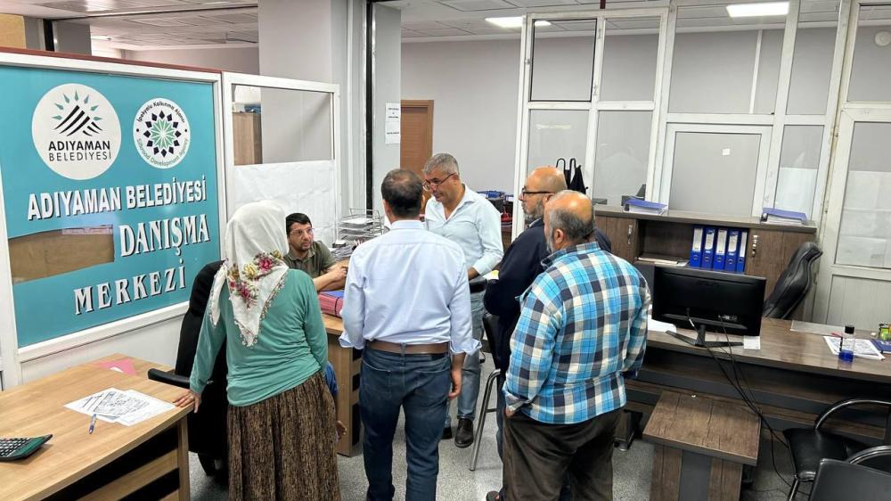 ADIYAMAN BELEDİYESİ ÇAP BAŞVURULARINI 2 GÜNDE SONUÇLANDIRIYOR