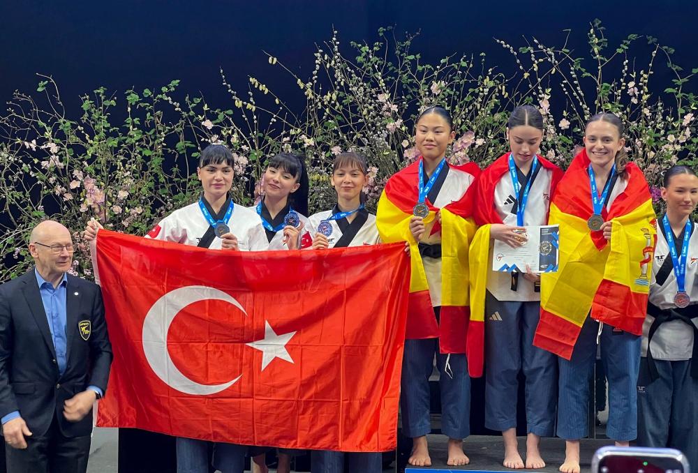 GAZİEMİR BELEDİYESPOR TAEKWONDOCULARINDAN AVRUPA ŞAMPİYONASINDA MUHTEŞEM BAŞARI