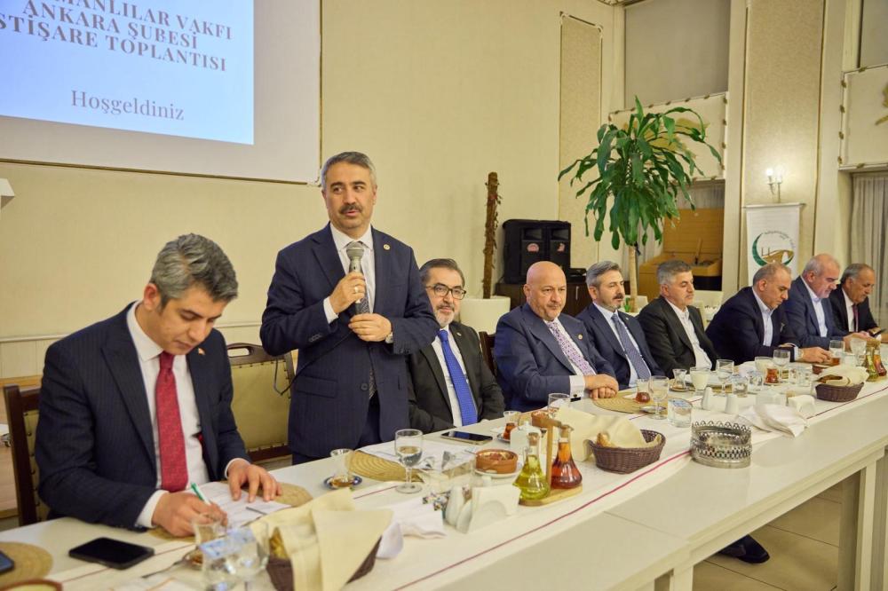 MİLLETVEKİLİ ALKAYIŞ'TAN ADIYAMANLILAR VAKFI'NA ÖVGÜ DOLU SÖZLER